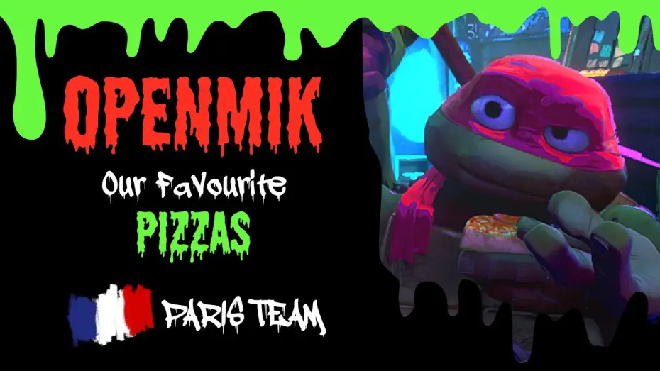 Видео к фильму Черепашки-ниндзя: Погром мутантов | #OpenMik - Giving Mutants Life | Pizza pr&eacute;f&eacute;r&eacute;e? 🍕