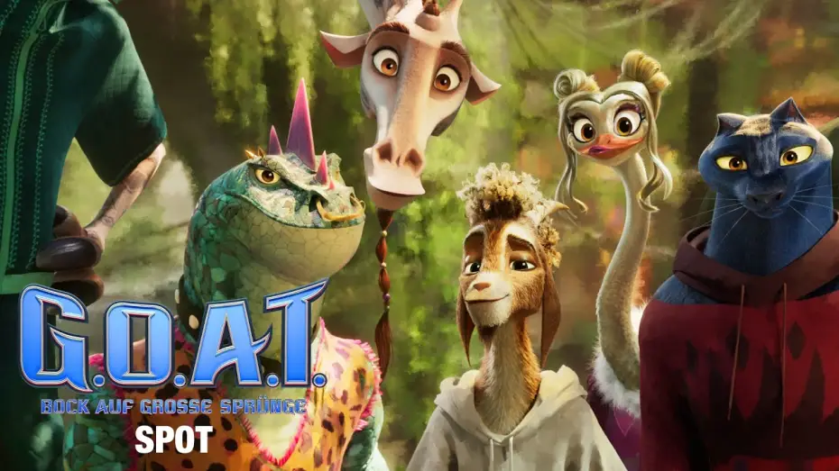Видео к фильму Goat: Мечтай по-крупному | G.O.A.T. - Bock auf gro&szlig;e Spr&uuml;nge &ndash; Spot Like Us Deutsch (Kinostart: 19.2.2026)