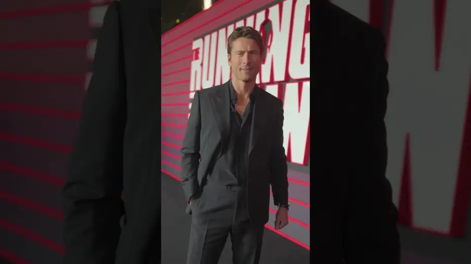 Видео к фильму Бегущий человек | Glen Powell UK Premiere