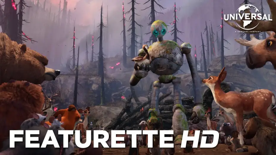 Видео к фильму Дикий робот | Featurette - Creando un mundo salvaje: la tregua [VOSE]
