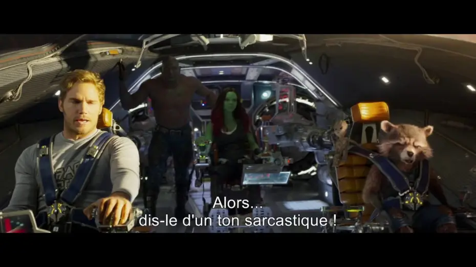 Видео к фильму Стражи Галактики. Часть 2 | Les Gardiens de la Galaxie Vol. 2 - Extrait : Course poursuite