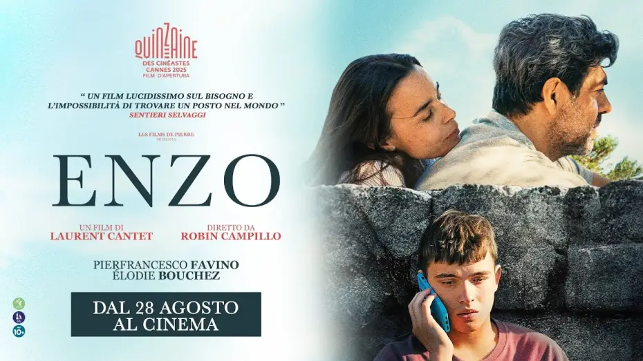 Видео к фильму Энцо | ENZO - L&rsquo;ultimo film di Laurent Cantet, diretto da Robin Campillo - Trailer ITA HD