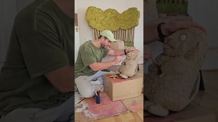 Видео к фильму Прыгуны | Mabel the Beaver Comes to Life! | Cardboard Art for Disney & Pixar&rsquo;s Hoppers