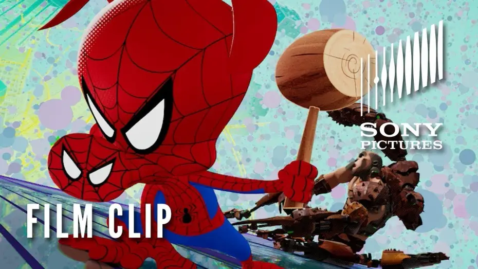 Видео к фильму Человек-паук: Через вселенные | Clip - Meet Spider-Ham