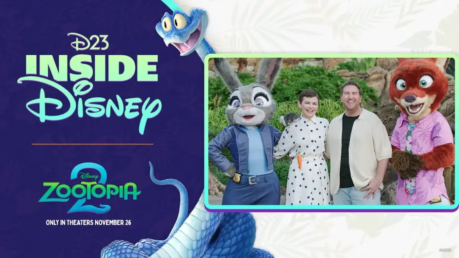 Видео к фильму Зверополис 2 | D23 Inside Disney - Zootopia 2