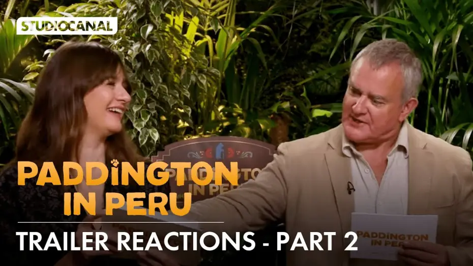 Видео к фильму Приключения Паддингтона 3 | Best Paddington Trailer Reactions with Hugh Bonneville and Emily Mortimer (Part 2)