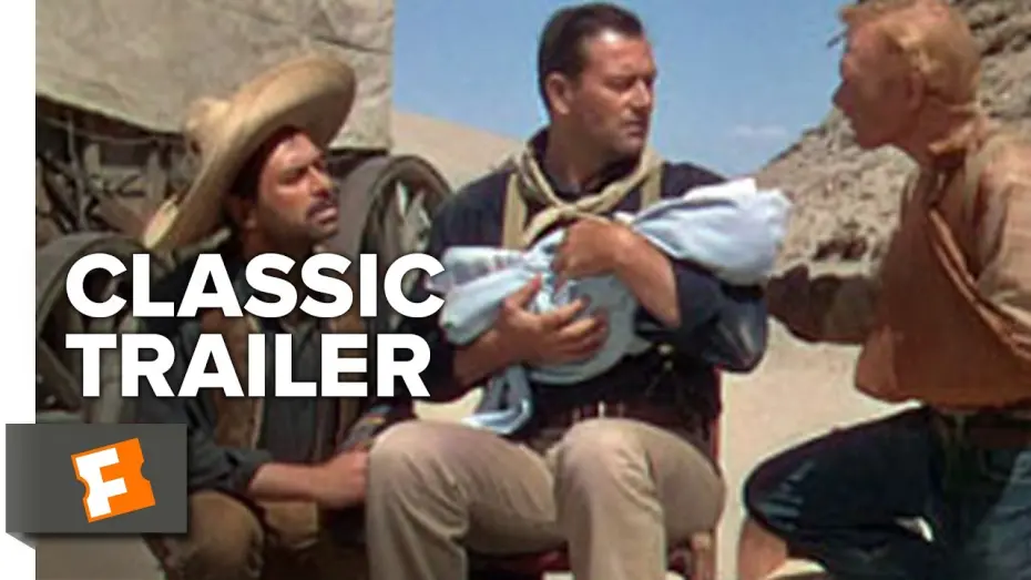 Видео к фильму 3 крестных отца | 3 Godfathers (1948) Official Trailer - John Wayne, Harry Carey Jr. Western Movie HD