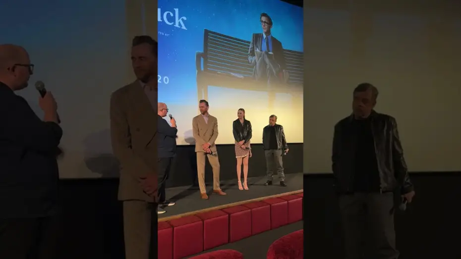 Видео к фильму Жизнь Чака | Tom Hiddleston, Karen Gillan and Mark Hamill surprise The Life of Chuck screening