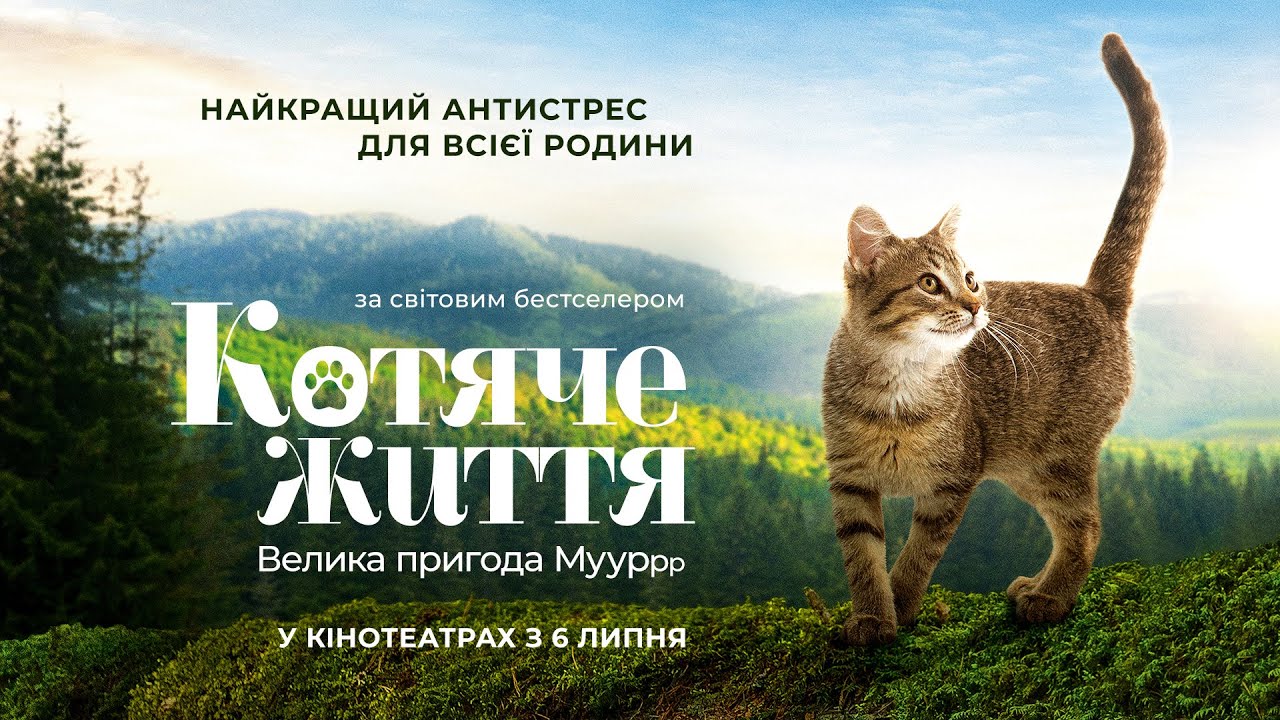 Видео к фильму A Cat's Life | "КОТЯЧЕ ЖИТТЯ. Велика пригода Муурр" Офіційний трейлер. У КІНОТЕАТРАХ з 6 ЛИПНЯ 2023