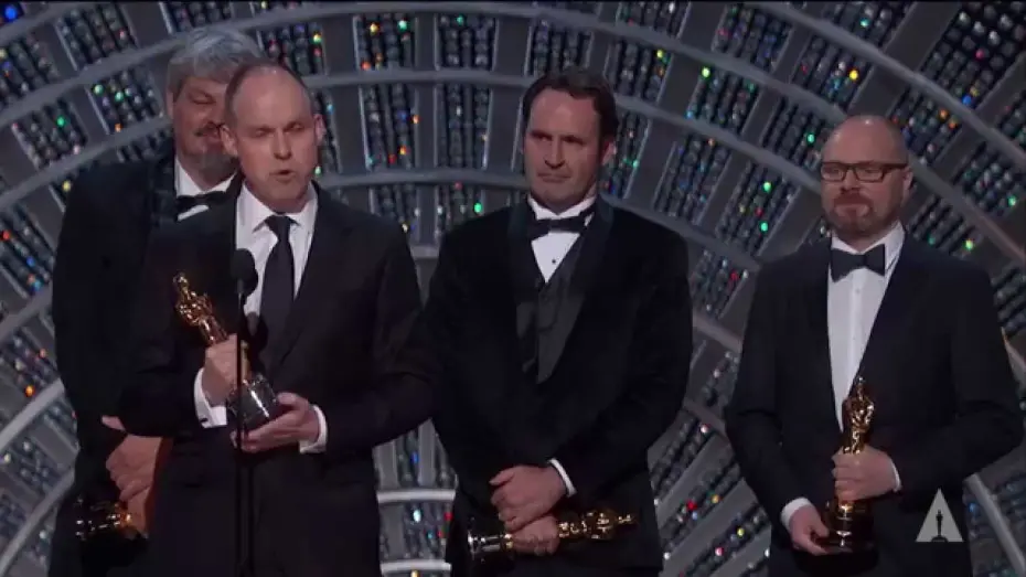Видео к фильму Интерстеллар | "Interstellar" winning the Oscar&reg; for Visual Effects