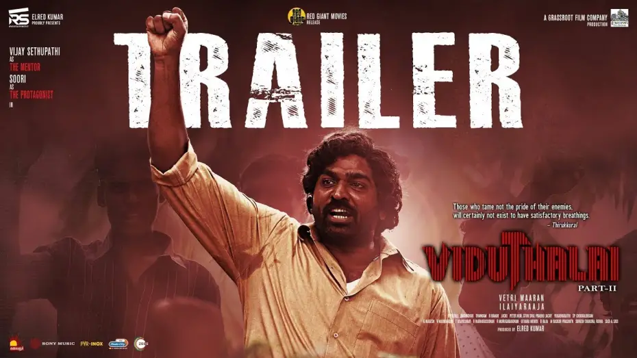 Видео к фильму விடுதலை: பாகம் II | Viduthalai Part 2 - Official Trailer | Vetri Maaran | Vijay Sethupathi | Ilayaraaja | Soori