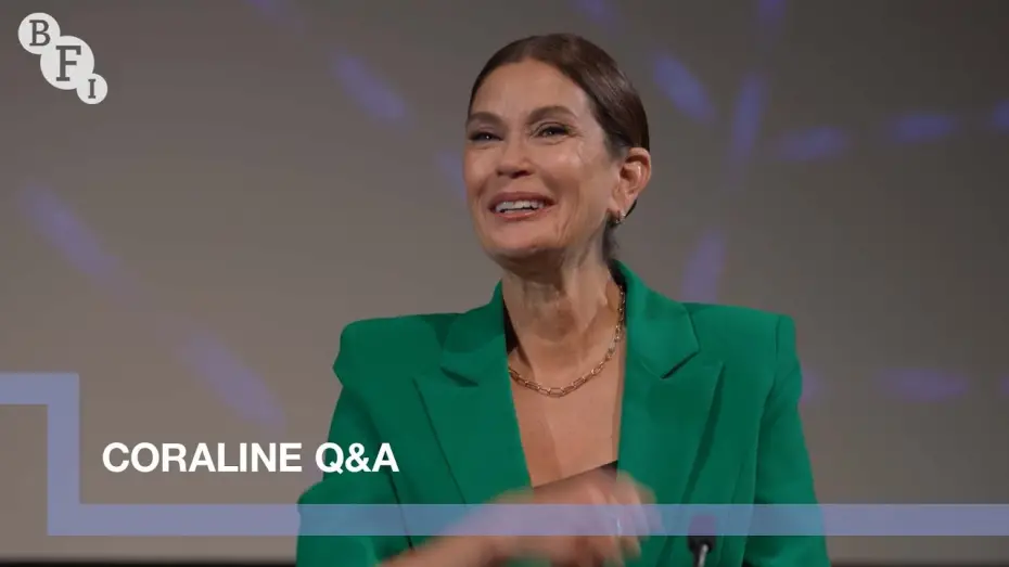 Видео к фильму Коралина в Стране Кошмаров | Coraline actor Teri Hatcher and director Henry Selick | BFI Q&A
