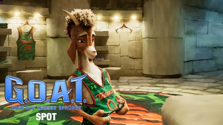 Видео к фильму Goat: Мечтай по-крупному | G.O.A.T. - Bock auf gro&szlig;e Spr&uuml;nge &ndash; Spot History Deutsch (Kinostart: 19.2.2026)