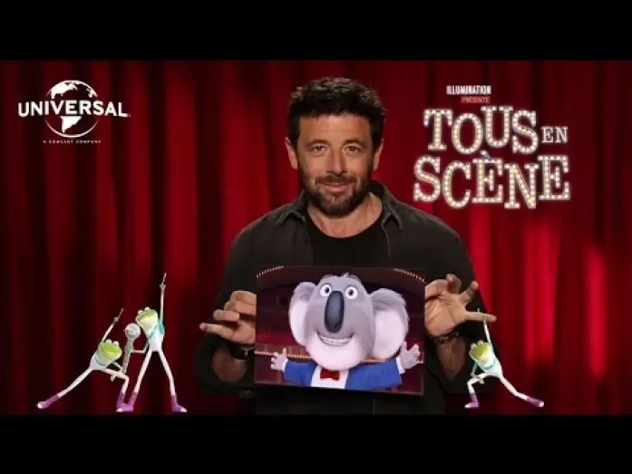 Видео к фильму Зверопой | Tous en sc&egrave;ne / Featurette &ldquo;Patrick Bruel est Buster Moon&rdquo; [Au cin&eacute;ma le 25 Janvier]