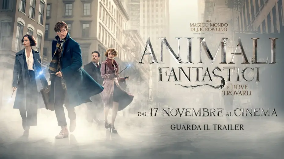 Видео к фильму Фантастические твари и где они обитают | Animali Fantastici e Dove Trovarli - Trailer Ufficiale Italiano