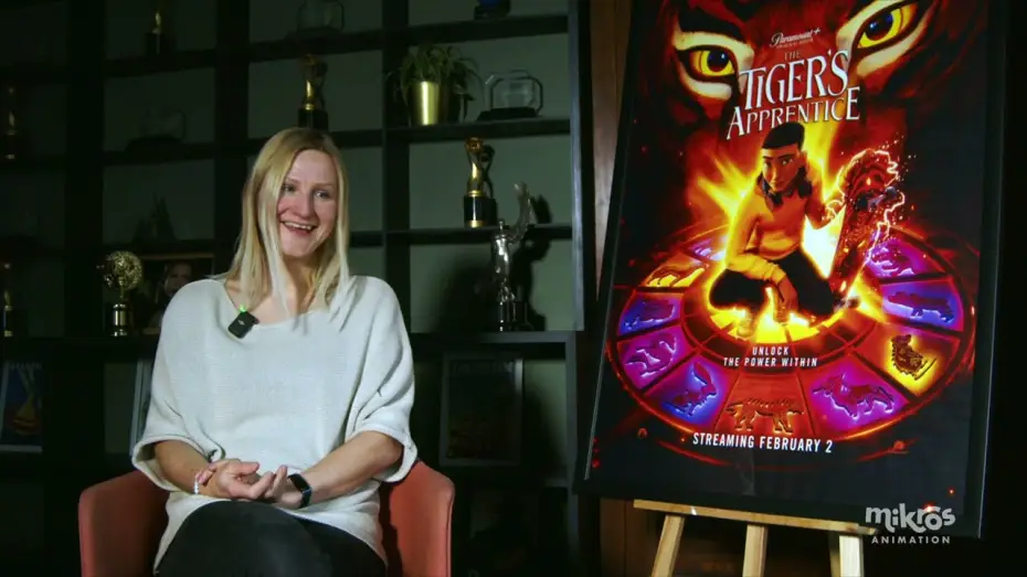 Видео к фильму Ученик тигра | #FocusArtist - Anna Kern, Lead Animator on The Tiger's Apprentice