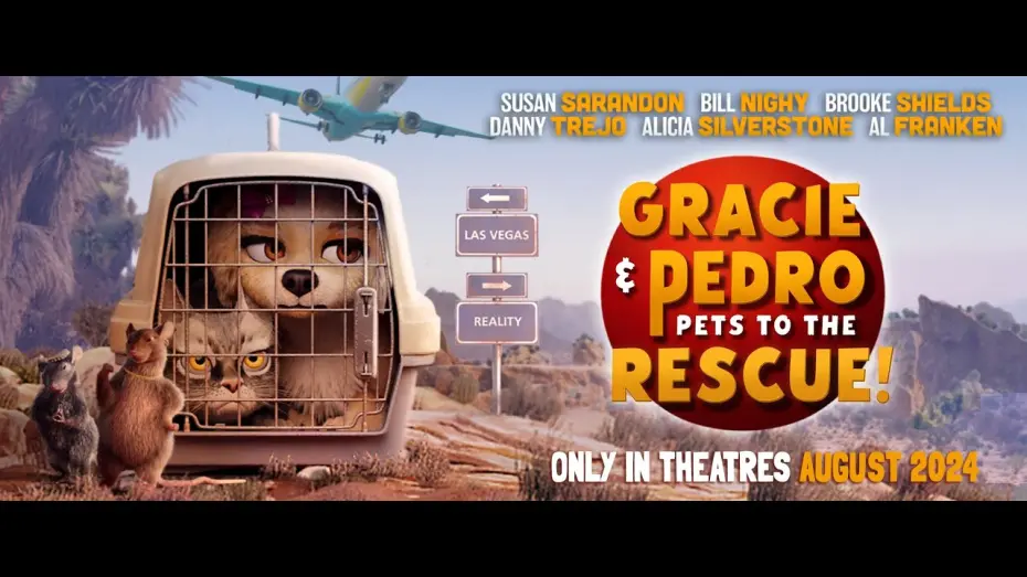 Видео к фильму Пушистый вояж | Gracie & Pedro: Pets To The Rescue | Official Trailer