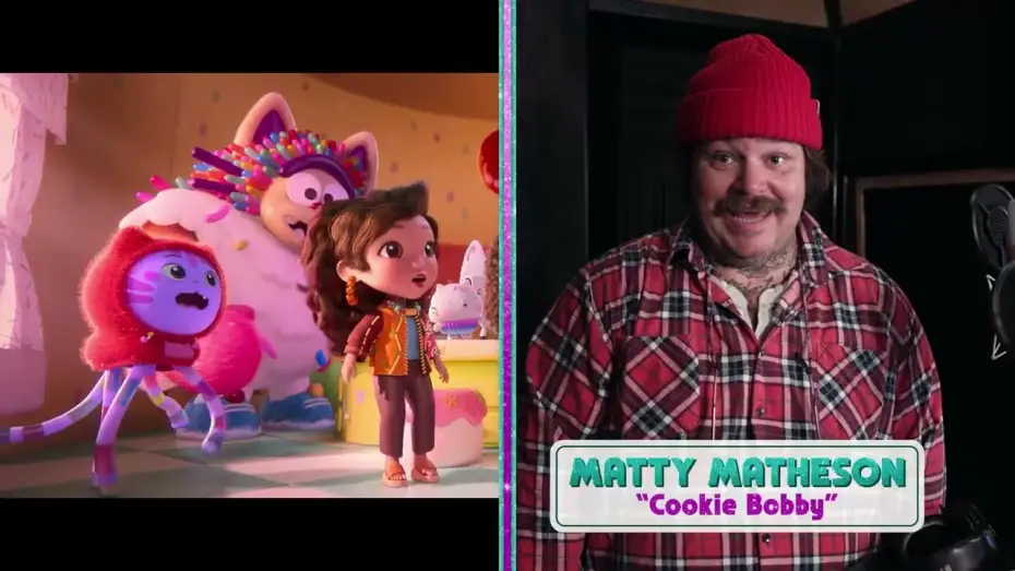 Видео к фильму Волшебный домик Габби в кино | Fun with Cookie Bobby