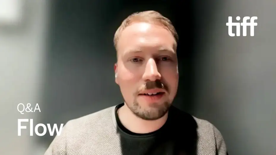 Видео к фильму Поток | Q&A with Gints Zilbalodis | TIFF 2025