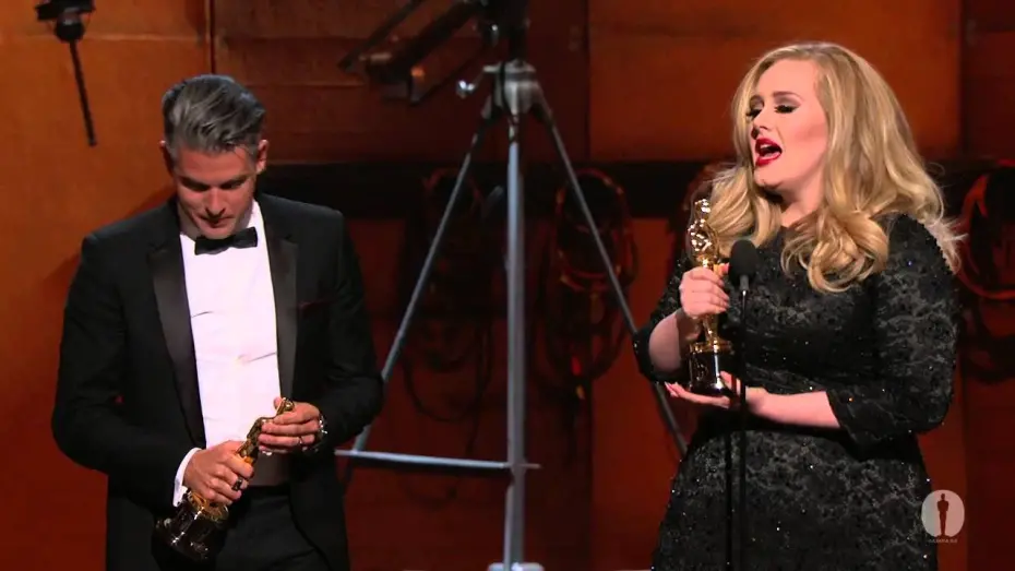 Видео к фильму 007: Координаты &laquo;Скайфолл&raquo; | Adele Adkins and Paul Epworth's "Skyfall" Wins Best Original Song | 85th Oscars (2013)