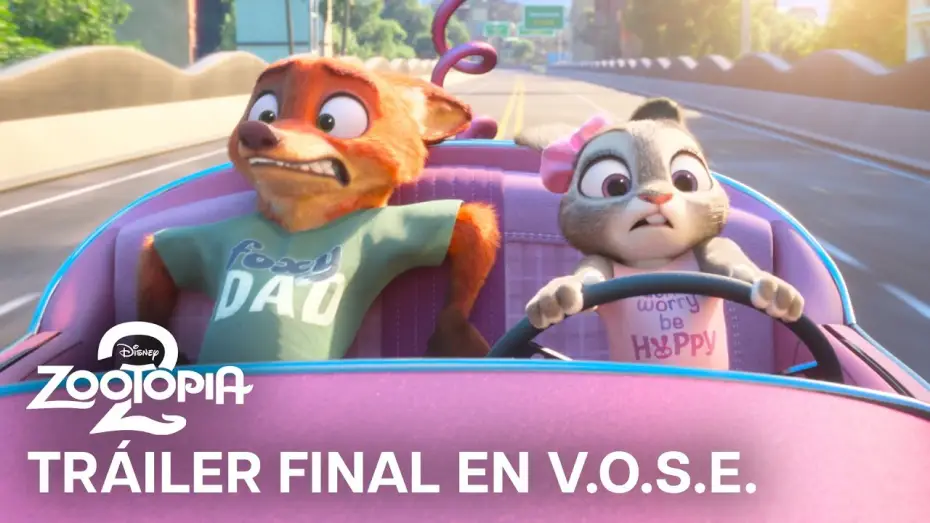 Видео к фильму Зверополис 2 | Tr&aacute;iler Final Oficial en V.O.S.E.