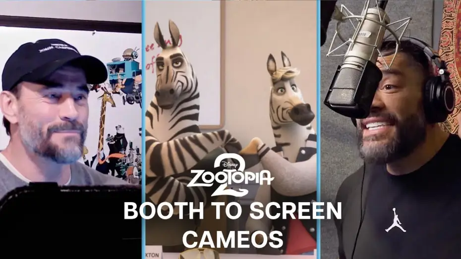Видео к фильму Зверополис 2 | Booth To Screen Cameos