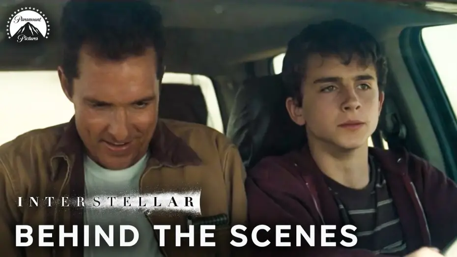 Видео к фильму Интерстеллар | Behind The Scenes vs. Actual Movie Scene
