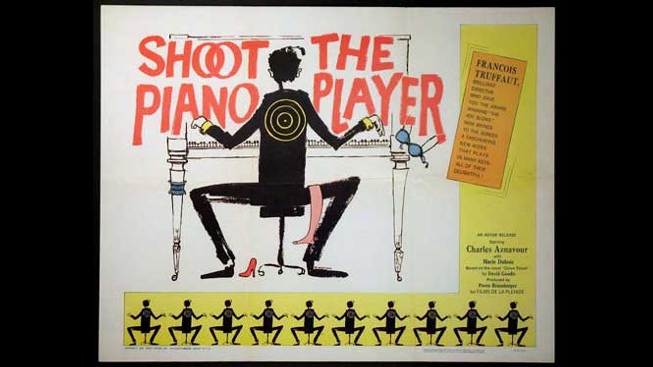 Видео к фильму Стреляйте в пианиста | SHOOT THE PIANIST (1960) Theatrical Trailer - Charles Aznavour, Marie Dubois, Nicole Berger