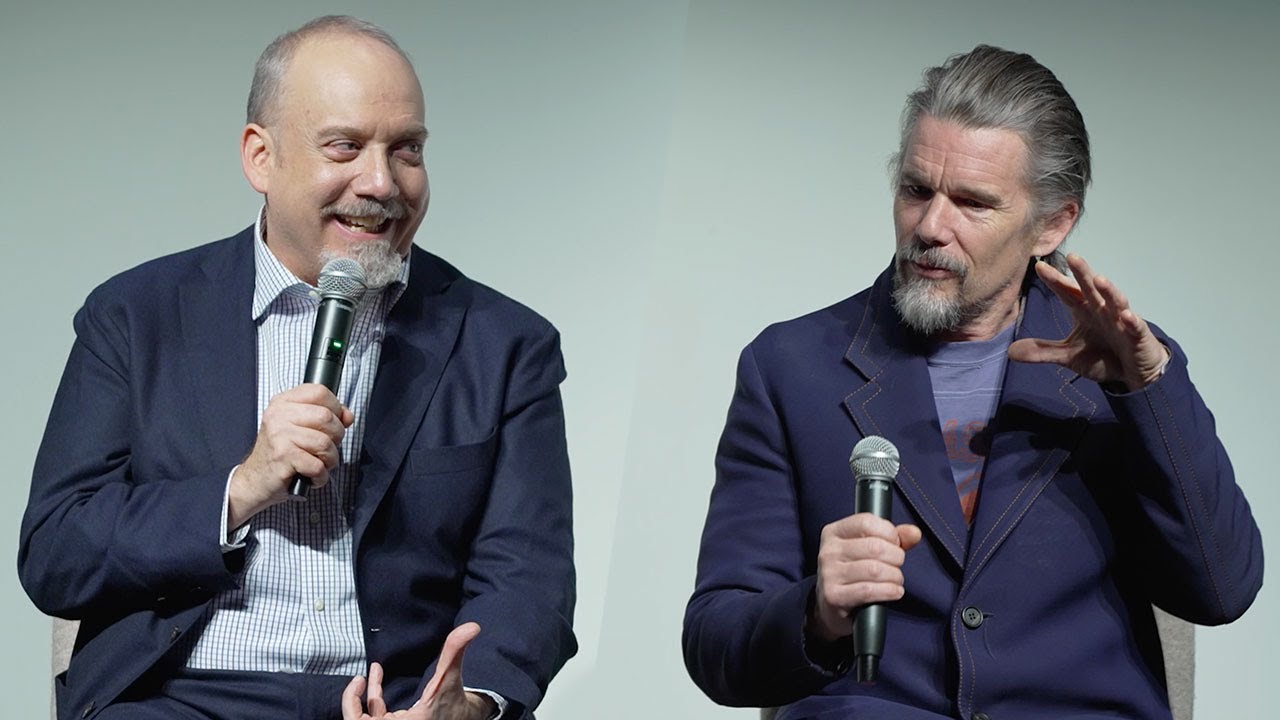 Видео к фильму Оставленные | Ethan Hawke and Paul Giamatti Discuss THE HOLDOVERS