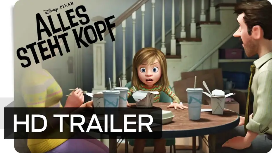 Видео к фильму Головоломка | ALLES STEHT KOPF - Offizieller Trailer (German | deutsch) - Disney HD