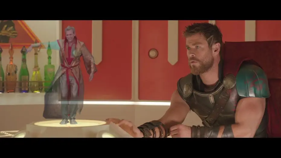 Видео к фильму Тор: Рагнарёк | Thor Ragnarok - Sc&egrave;ne coup&eacute;e : Le voyage vers Asgard