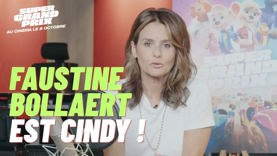 Видео к фильму Пушистый форсаж: Гран-при Европы | Les coulisses de "SUPER GRAND PRIX : Faustine Bollaert incarne la renarde rus&eacute;e CINDY !