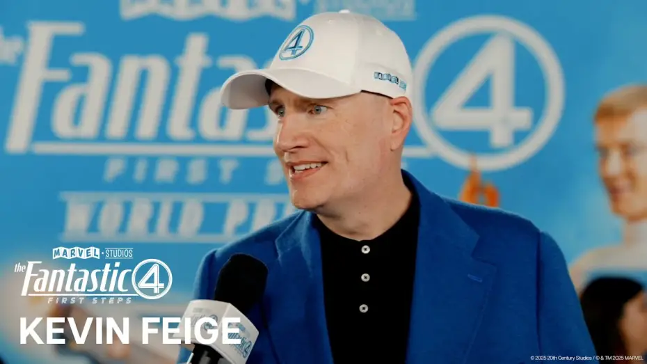 Видео к фильму Фантастическая четверка | Marvel Studios President Kevin Feige on Bringing Marvel's First Family into the MCU