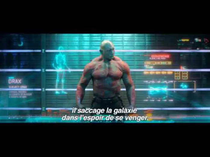 Видео к фильму Стражи Галактики | Les Gardiens de la Galaxie : Drax