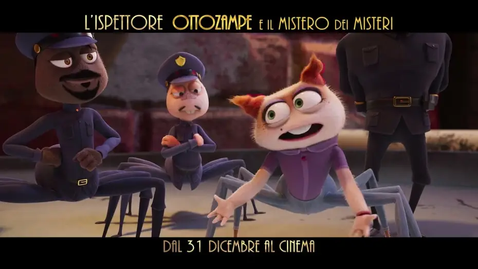 Видео к фильму Величайший детектив-паук | L&rsquo;Ispettore Ottozampe e il Mistero dei Misteri - Trailer Ufficiale