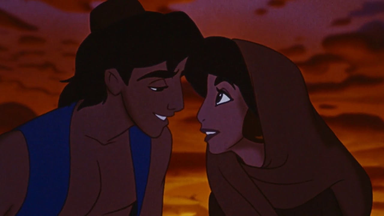 Видео к фильму Аладдин | Aladdin - Walt Disney -  Trailer 1992 (35mm frame by frame)