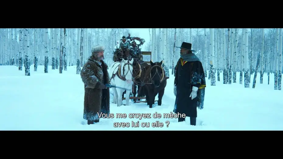 Видео к фильму Омерзительная восьмёрка | LES HUIT SALOPARDS - Bande Annonce VOST
