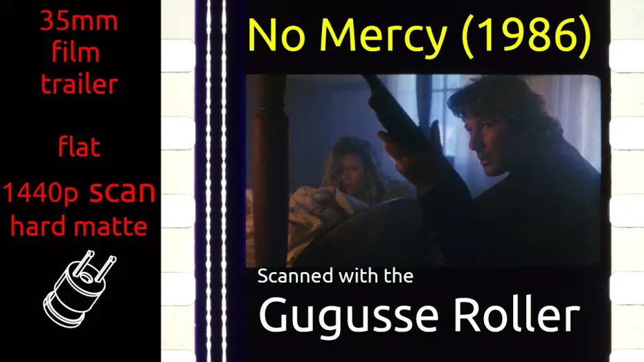 Видео к фильму Без пощады | No Mercy (1986) 35mm film trailer, flat hard matte, 1440p
