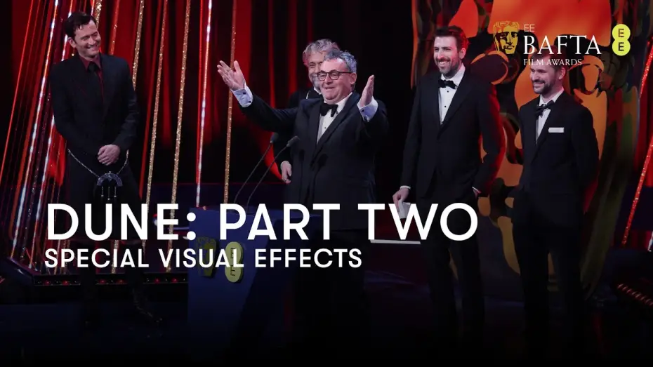 Видео к фильму Дюна 2 | Dune: Part Two wins the BAFTA for Special Visual Effects | BAFTA Film Awards 2025