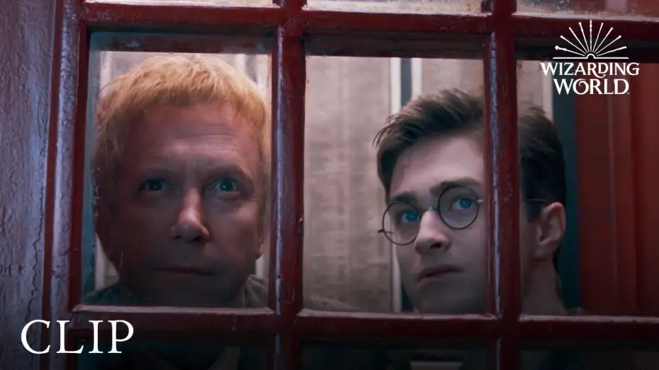 Видео к фильму Гарри Поттер и Орден Феникса | Harry & Mr Weasley Travel to the Ministry of Magic