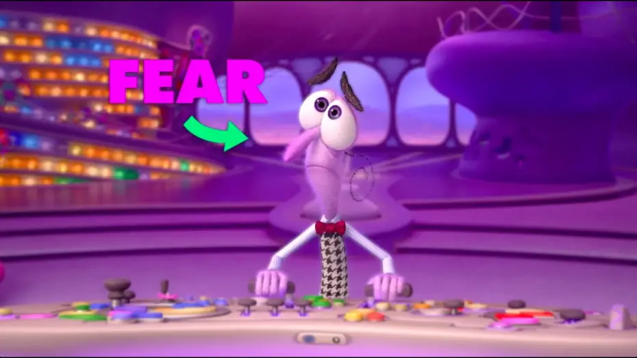 Видео к фильму Головоломка | Get to Know your "Inside Out" Emotions: Fear