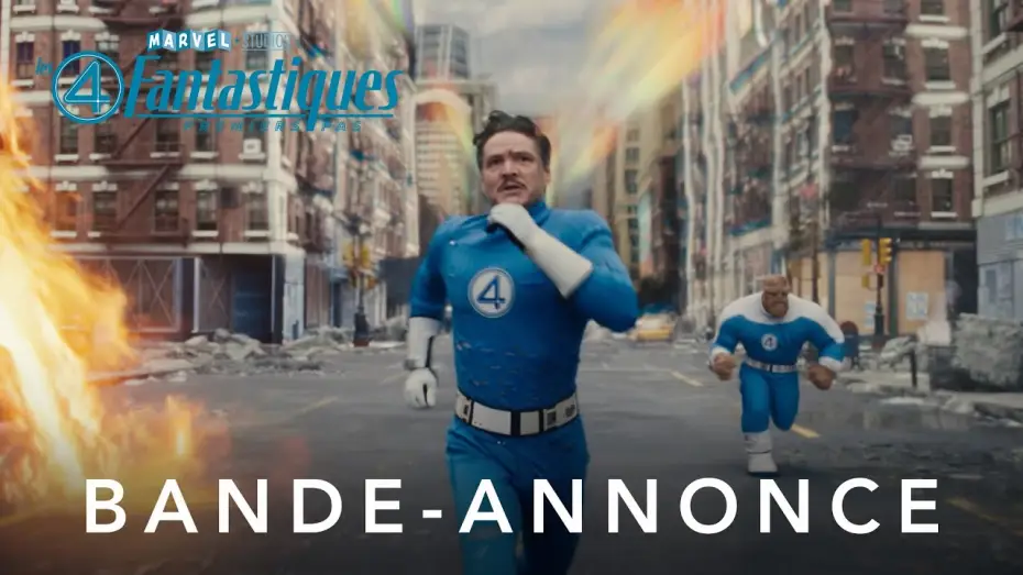 Видео к фильму Фантастическая четверка | Les 4 Fantastiques : Premiers pas - Bande-annonce officielle (VF) | Marvel