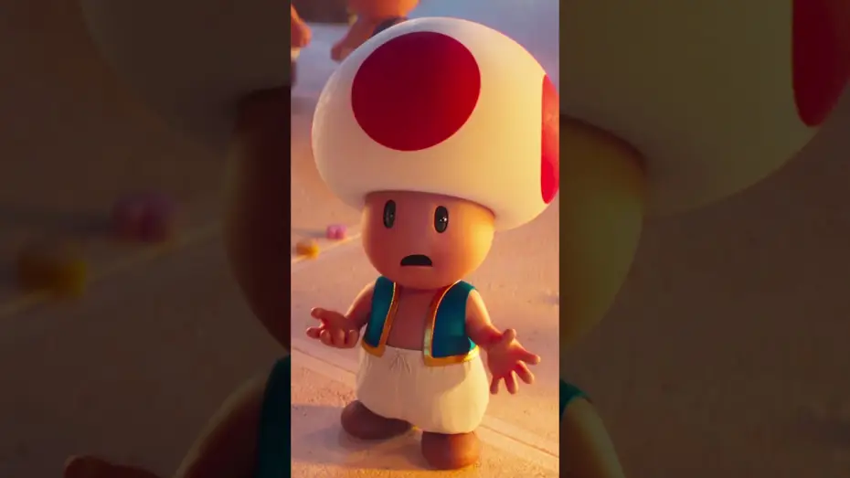 Видео к фильму Супер Марио: Галактическое кино | Say hello to Yoshi&hellip; and goodbye to Toad's candy apple!