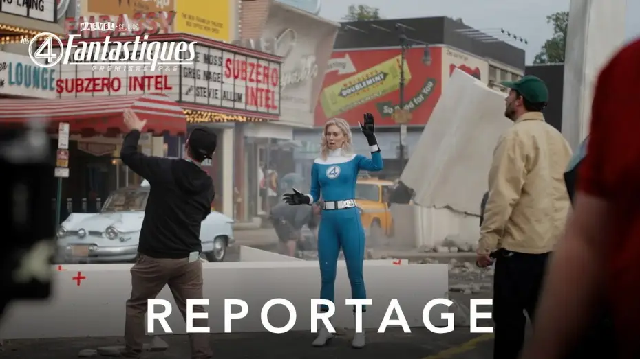 Видео к фильму Фантастическая четверка | Les 4 Fantastiques : Premiers pas - Reportage : Secrets de tournage | Marvel