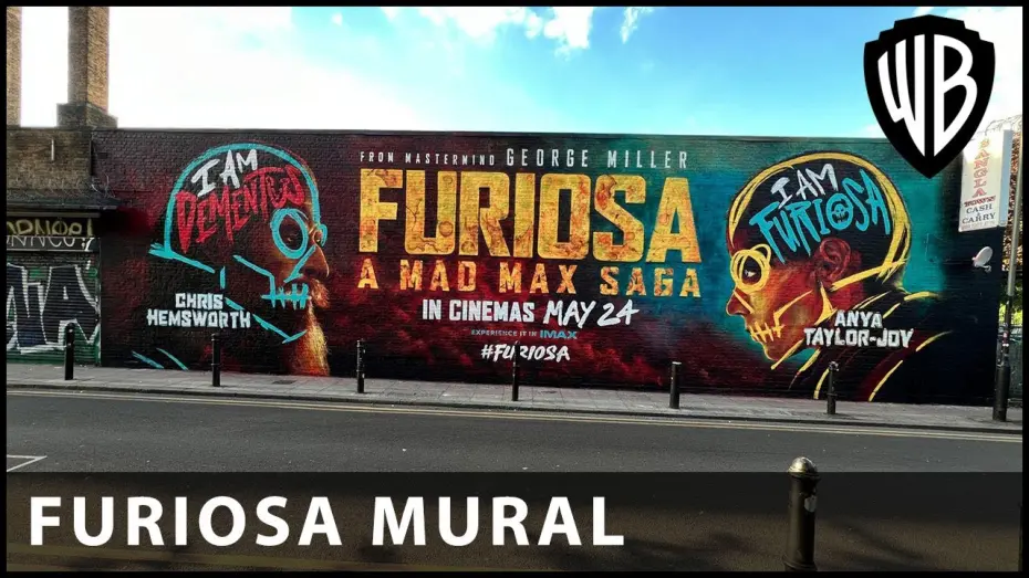 Видео к фильму Фуриоса: Хроники Безумного Макса | Mural Reveal