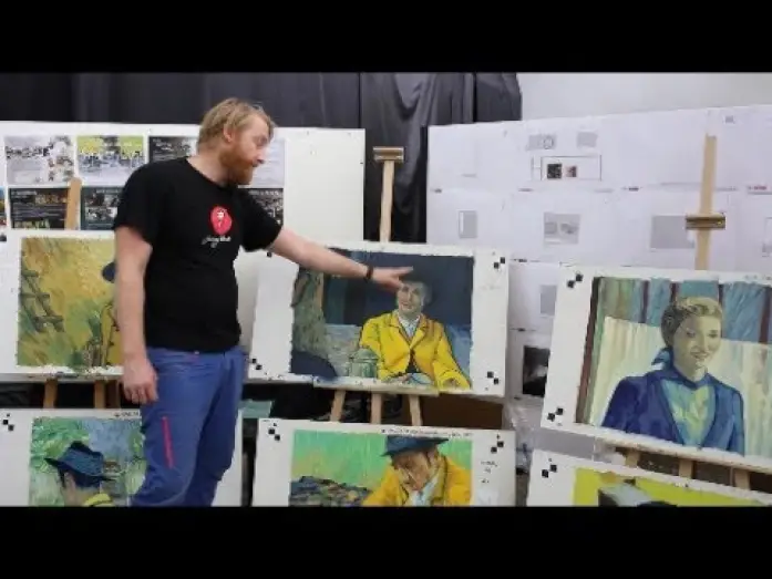 Видео к фильму Ван Гог. С любовью, Винсент | 29.7 Painting Sale - Portraits