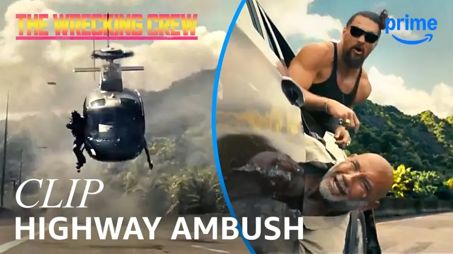 Видео к фильму Опасный дуэт | Jason Momoa & Dave Bautista vs. Highway Ambush - Clip