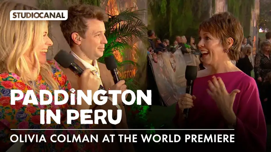 Видео к фильму Приключения Паддингтона 3 | Olivia Colman at the World Premiere of PADDINGTON IN PERU
