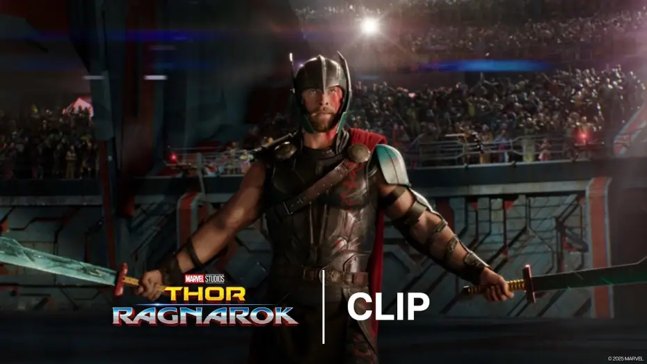 Видео к фильму Тор: Рагнарёк | Thor and Hulk Fight in the Grandmaster's Arena - Official Clip