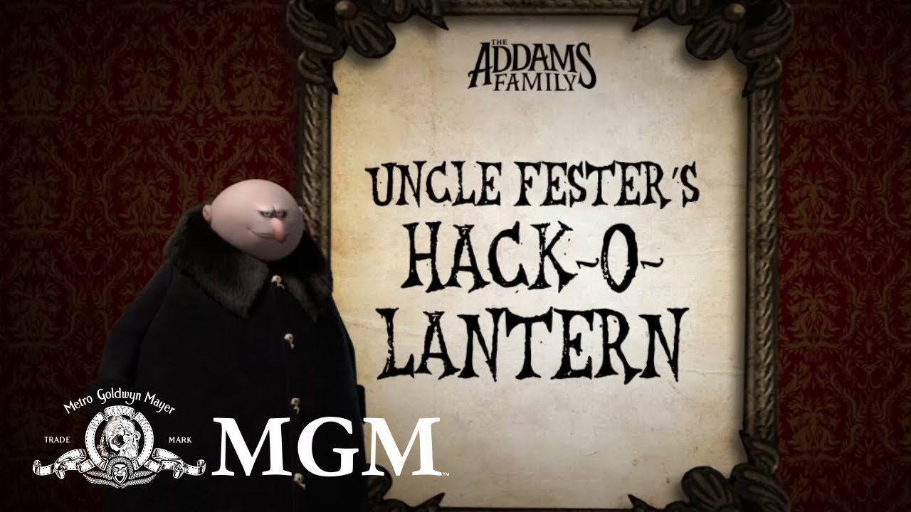 Видео к фильму Семейка Аддамс | THE ADDAMS FAMILY | DIY: How To Make Uncle Fester&rsquo;s Pumpkin | MGM